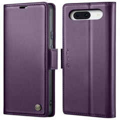 CaseMe 023 Butterfly Buckle Litchi Texture RFID Anti-theft Leather Phone Case