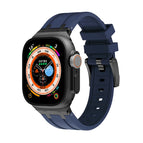 For Apple Watch SE 2022 44mm / Black Blue