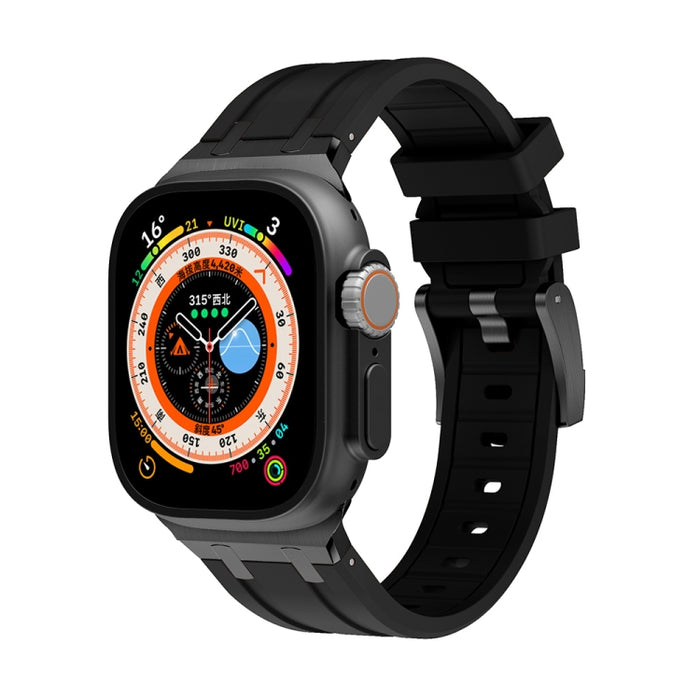 AP Silicone Watch Band, For Apple Watch SE 44mm