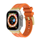 For Apple Watch 9 41mm / Gold Orange