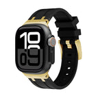 For Apple Watch Series 10 46mm / Gold Black