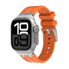 For Apple Watch Series 10 46mm / Silver Orange