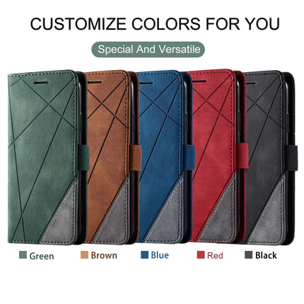 Skin Feel Splicing Horizontal Flip Leather Case with Holder & Card Slots & Wallet & Photo Frame, For Huawei Mate 30 Pro, For Huawei P30 Lite, For Huawei P40
