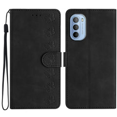 Seven Butterflies Embossed Leather Phone Case, For Motorola Moto G31, For Motorola Moto G60, For Motorola Moto G10, For Motorola Moto G50