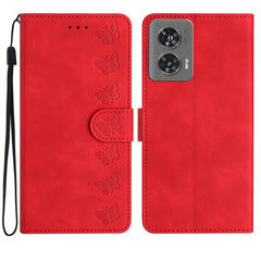 Seven Butterflies Embossed Leather Phone Case