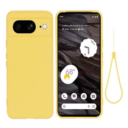 Solid Color Liquid Silicone Dropproof Full Coverage Phone Case, For Google Pixel 8 Pro, For Google Pixel 8
