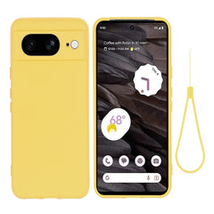 Pure Color Liquid Silicone Shockproof Phone Case, For Google Pixel 8 Pro, For Google Pixel 8