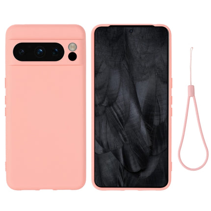 Solid Color Liquid Silicone Dropproof Full Coverage Phone Case, For Google Pixel 8 Pro, For Google Pixel 8