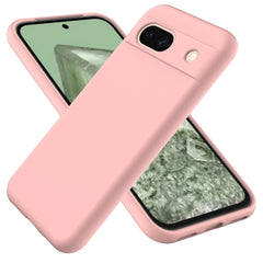Pure Color Liquid Silicone Shockproof Phone Case, For Google Pixel 9 Pro XL, For Google Pixel 9 Pro, For Google Pixel 9, For Google Pixel 8a