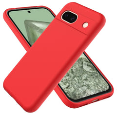 Pure Color Liquid Silicone Shockproof Phone Case, For Google Pixel 9 Pro XL, For Google Pixel 9 Pro, For Google Pixel 9, For Google Pixel 8a