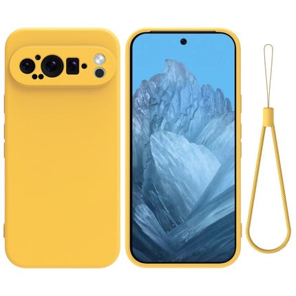 Solid Color Liquid Silicone Dropproof Full Coverage Phone Case, For Google Pixel 9 Pro XL, For Google Pixel 9 Pro, For Google Pixel 9, For Google Pixel 8a