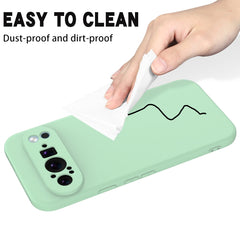 Pure Color Liquid Silicone Shockproof Phone Case, For Google Pixel 9 Pro XL, For Google Pixel 9 Pro, For Google Pixel 9, For Google Pixel 8a