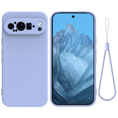 Pure Color Liquid Silicone Shockproof Phone Case, For Google Pixel 9 Pro XL, For Google Pixel 9 Pro, For Google Pixel 9, For Google Pixel 8a