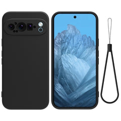 Pure Color Liquid Silicone Shockproof Phone Case, For Google Pixel 9 Pro XL, For Google Pixel 9 Pro, For Google Pixel 9, For Google Pixel 8a
