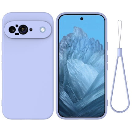 Solid Color Liquid Silicone Dropproof Full Coverage Phone Case, For Google Pixel 9 Pro XL, For Google Pixel 9 Pro, For Google Pixel 9, For Google Pixel 8a