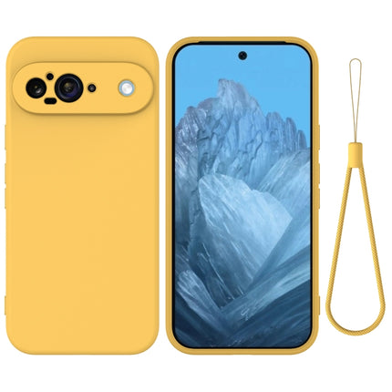 Solid Color Liquid Silicone Dropproof Full Coverage Phone Case, For Google Pixel 9 Pro XL, For Google Pixel 9 Pro, For Google Pixel 9, For Google Pixel 8a