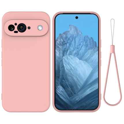 Solid Color Liquid Silicone Dropproof Full Coverage Phone Case, For Google Pixel 9 Pro XL, For Google Pixel 9 Pro, For Google Pixel 9, For Google Pixel 8a