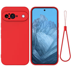 Pure Color Liquid Silicone Shockproof Phone Case, For Google Pixel 9 Pro XL, For Google Pixel 9 Pro, For Google Pixel 9, For Google Pixel 8a