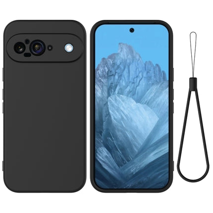 Solid Color Liquid Silicone Dropproof Full Coverage Phone Case, For Google Pixel 9 Pro XL, For Google Pixel 9 Pro, For Google Pixel 9, For Google Pixel 8a