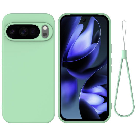 Pure Color Liquid Silicone Shockproof Phone Case