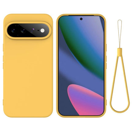 Solid Color Liquid Silicone Dropproof Full Coverage Phone Case, For Google Pixel 11 Pro XL, For Google Pixel 11, For Google Pixel 11 Pro, For Google Pixel 10a