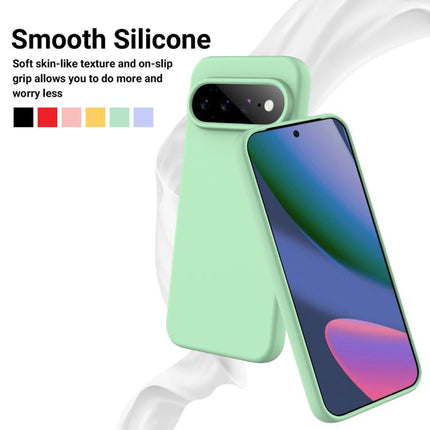 Solid Color Liquid Silicone Dropproof Full Coverage Phone Case, For Google Pixel 11 Pro XL, For Google Pixel 11, For Google Pixel 11 Pro, For Google Pixel 10a