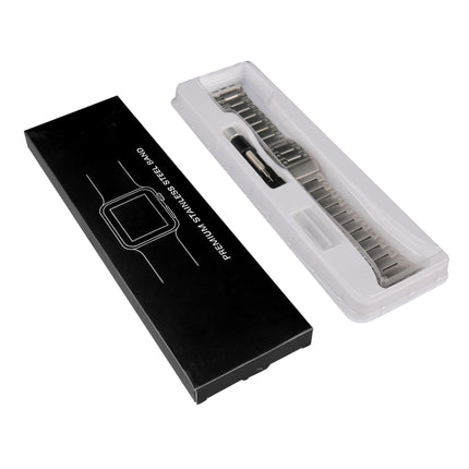 Double Rows Metal Watch Band, For Apple Watch 8 41mm, For Apple Watch 8 45mm, For Apple Watch SE 2022 40mm, For Apple Watch SE 2022 44mm, For Apple Watch 7 41mm, For Apple Watch 7 45mm, For Apple Watch SE 40mm, For Apple Watch SE 44mm