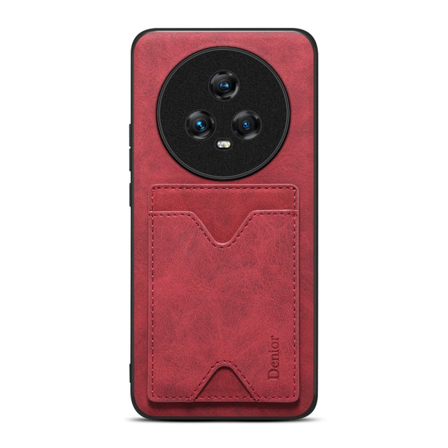 Denior PU Back Cover Card Slot Holder Phone Case, For Honor Magic5 5G, For Honor 90 Pro, For Honor 90, For Honor Magic5 Pro 5G