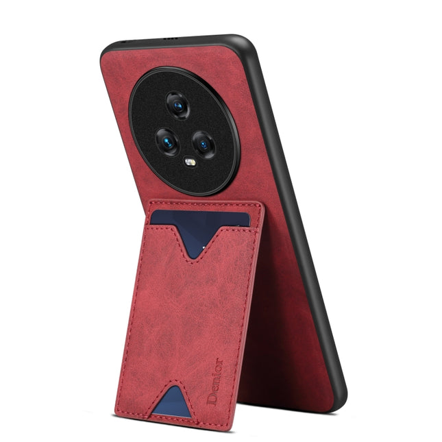 Denior PU Back Cover Card Slot Holder Phone Case, For Honor Magic5 5G, For Honor 90 Pro, For Honor 90, For Honor Magic5 Pro 5G