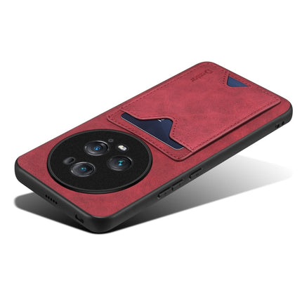 Denior PU Back Cover Card Slot Holder Phone Case