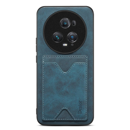 Denior PU Back Cover Card Slot Holder Phone Case, For Honor Magic5 Ultimate
