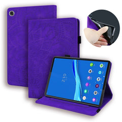 Calf Pattern Double Folding Design Embossed Leather Case with Holder & Card Slots & Pen Slot & Elastic Band, For Huawei MatePad 10.4, For Huawei MediaPad M6 10.8, For Lenovo M10 plus 10.3, For Lenovo Tab E10/ TB X104F, For Lenovo Tab M8 TB-8505F 8505X 8.0