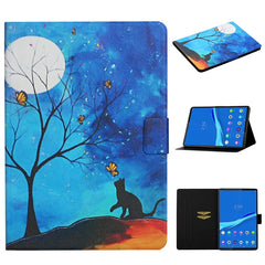 Colored Drawing Pattern Horizontal Flip Leather Case with Holder & Card Slots & Sleep / Wake-up Function