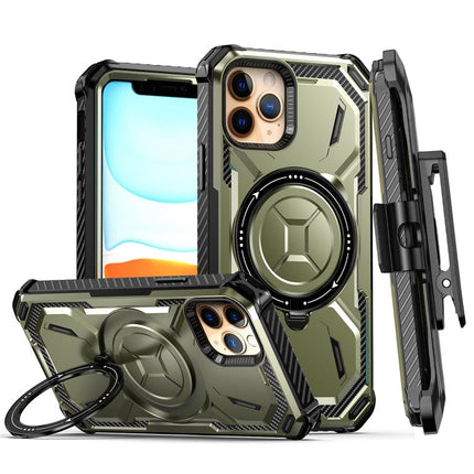 Armor Series Holder Phone Case with Back Clip, For iPhone 13 Pro Max, For iPhone 13 Pro, For iPhone 13, For iPhone 12 Pro Max