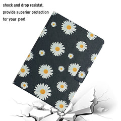 Flower Pattern Horizontal Flip Leather Case with Card Slots & Holder, For Huawei MediaPad M5 lite 10.1, For Huawei MediaPad T5, For Lenovo Tab M10, For Lenovo Tab M10 Plus, For Samsung Galaxy Tab A 8.0 2019