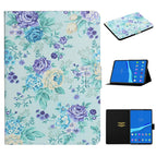 For Lenovo Tab M10 Plus / Purple Flower