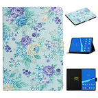 For Lenovo Tab M10 Plus / Purple Flower