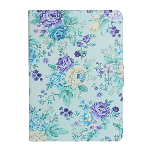 Flower Pattern Horizontal Flip Leather Case with Card Slots & Holder, For Samsung Galaxy Tab A 8.0 2019, For Samsung Galaxy Tab A 10.1 (2019), For Samsung Galaxy Tab S5e T720, For Samsung Galaxy Tab S6 Lite