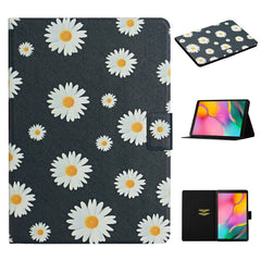 Flower Pattern Horizontal Flip Leather Case with Card Slots & Holder, For Samsung Galaxy Tab A 8.0 2019, For Samsung Galaxy Tab A 10.1 (2019), For Samsung Galaxy Tab S5e T720, For Samsung Galaxy Tab S6 Lite