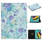 For Samsung Galaxy Tab S5e T720 / Purple Flower