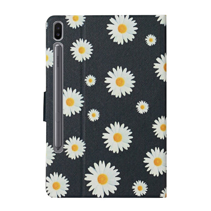Flower Pattern Horizontal Flip Leather Case with Card Slots & Holder, For Samsung Galaxy Tab S6, For Amazon Kindle Fire 7 (2019), For Amazon Kindle Fire HD 8 (2020), For Amazon Kindle Fire HD 10