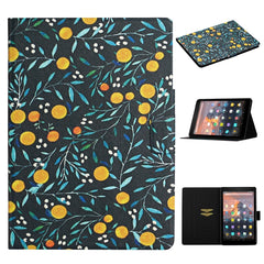 Flower Pattern Horizontal Flip Leather Case with Card Slots & Holder, For Samsung Galaxy Tab S6, For Amazon Kindle Fire 7 (2019), For Amazon Kindle Fire HD 8 (2020), For Amazon Kindle Fire HD 10