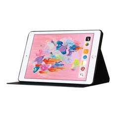 Flower Pattern Horizontal Flip Leather Case with Card Slots & Holder, For iPad 5, For iPad 10.2, For iPad Pro 10.5 inch, For iPad Pro 11 2020