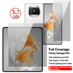 1 Sets imak Anti-spy Curved Full Screen Hydrogel Film (Outer Screen + Inner Screen), For Huawei Mate X5 / X3