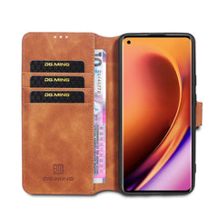 DG.MING Retro Oil Side Horizontal Flip Case with Holder & Card Slots & Wallet, For OnePlus 8 Pro, For Samsung Galaxy A21s, For Samsung Galaxy A31, For Samsung Galaxy A41 (EU Version), For Samsung Galaxy A51 5G, For Huawei Y8p, For Xiaomi Poco F2 Pro