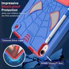 Spider Texture Silicone Hybrid PC Tablet Case with Shoulder Strap, For iPad 10th Gen 10.9 2022, For iPad Pro 11 2021 / Air 5 10.9, For iPad 10.2 2021 / 2020 / 2019, For iPad  mini 2024 / mini 6