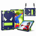 For iPad Pro 11 2021 / Air 5 10.9 / Navy Blue + Yellow Green