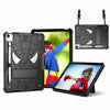 Spider Texture Silicone Hybrid PC Tablet Case with Shoulder Strap, For iPad 10th Gen 10.9 2022, For iPad Pro 11 2021 / Air 5 10.9, For iPad 10.2 2021 / 2020 / 2019, For iPad  mini 2024 / mini 6