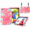 Spider Texture Silicone Hybrid PC Tablet Case with Shoulder Strap, For iPad mini 2024 / mini 6