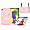 Spider Texture Silicone Hybrid PC Tablet Case with Shoulder Strap, For iPad mini 2024 / mini 6